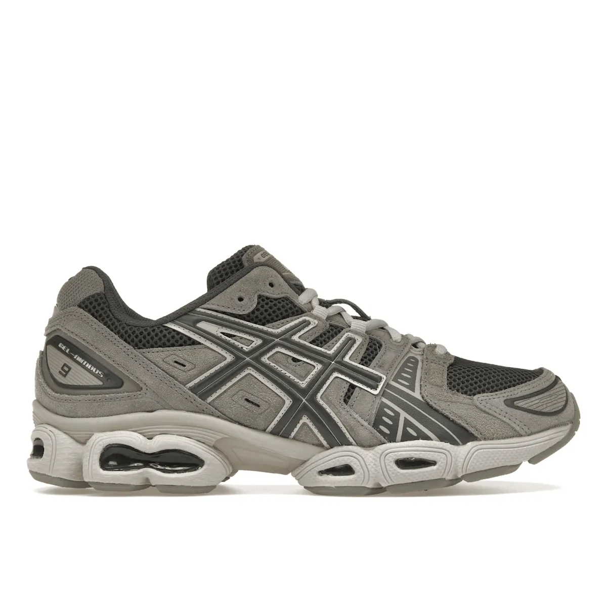 Haute-Core ASICS Gel-Nimbus 9 Obsidian Grey Clay Grey