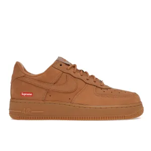 Silver Sole City Cool Air Force 1 Low X Supreme Wheat