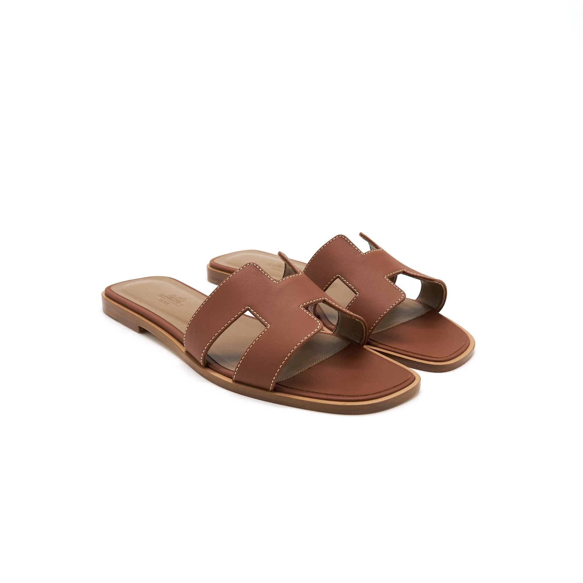 Hermes Oran Sandal Gold Size 38 Timeless Sandal Designs