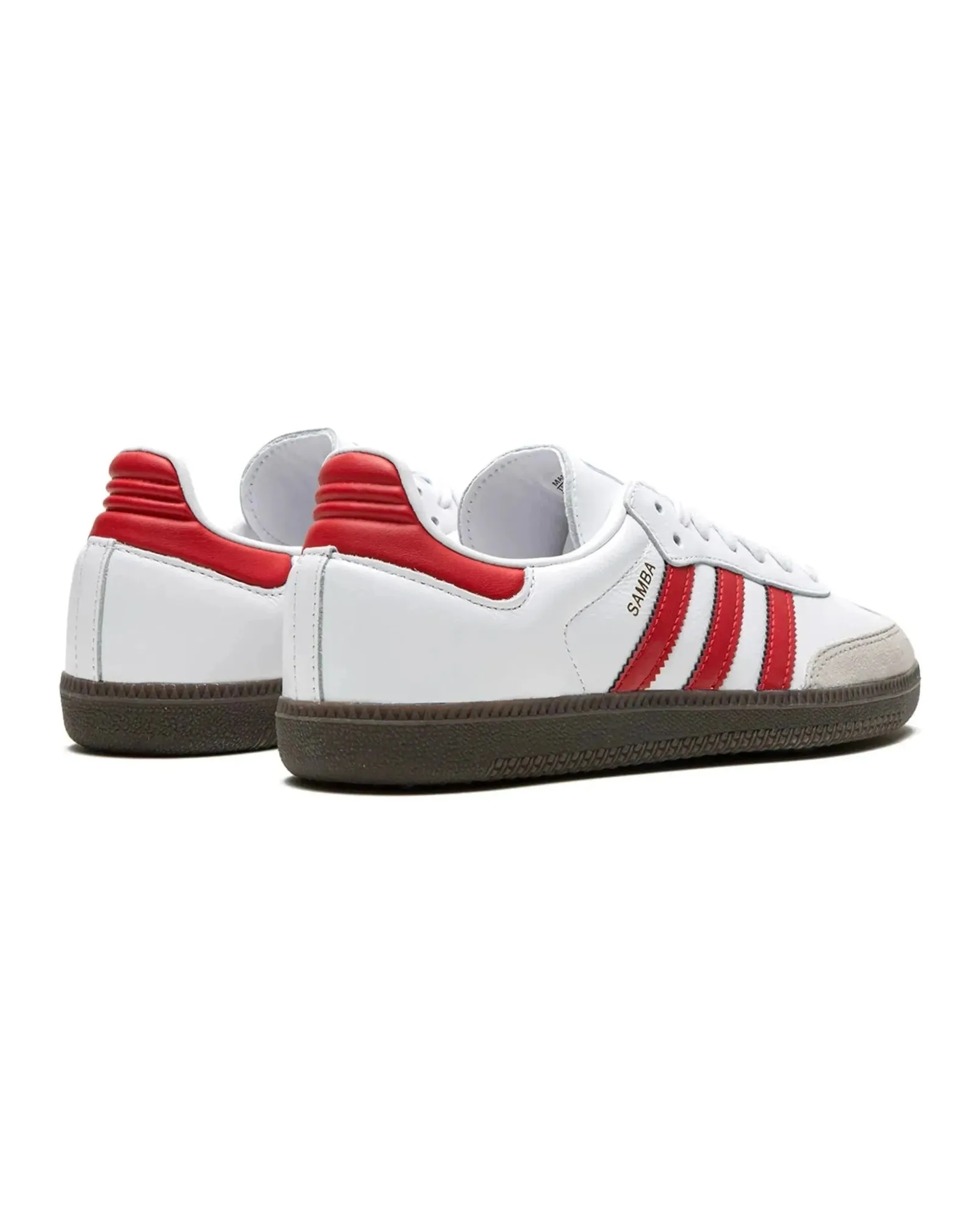 High Comfort Adidas Samba White Better Scarlet