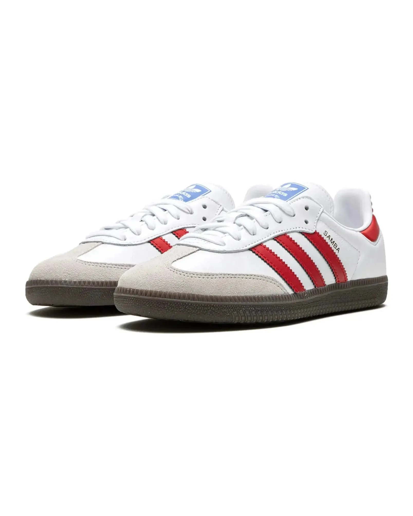 High Comfort Adidas Samba White Better Scarlet