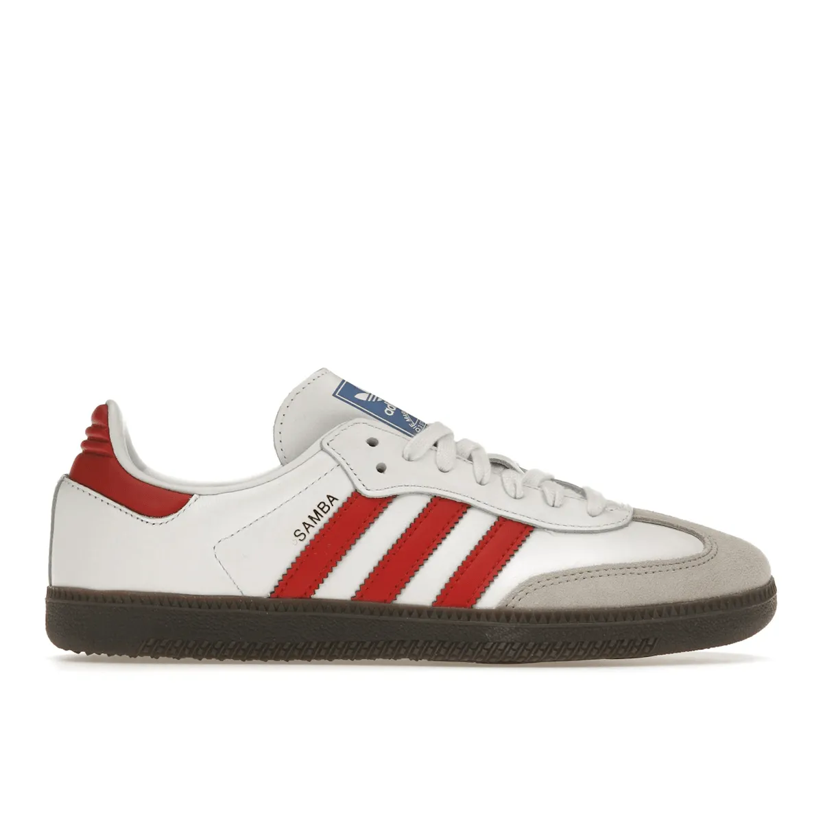 Adidas Samba OG White Better Scarlet Team Spirit Shock Ease