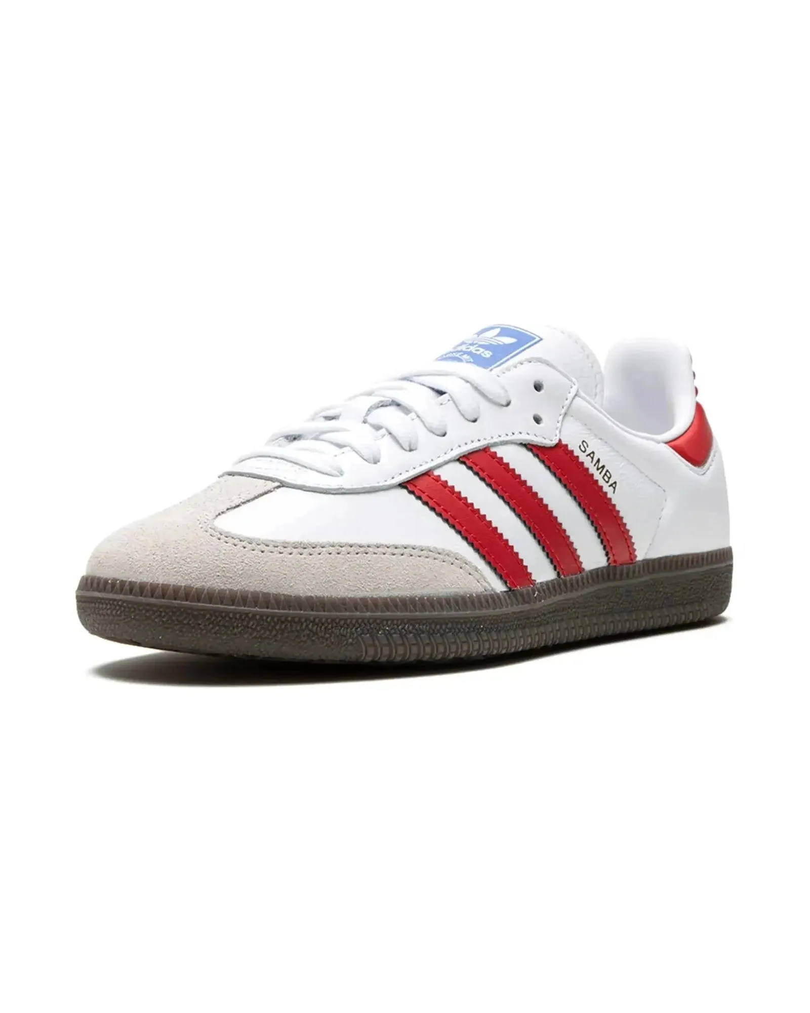 High Comfort Adidas Samba White Better Scarlet