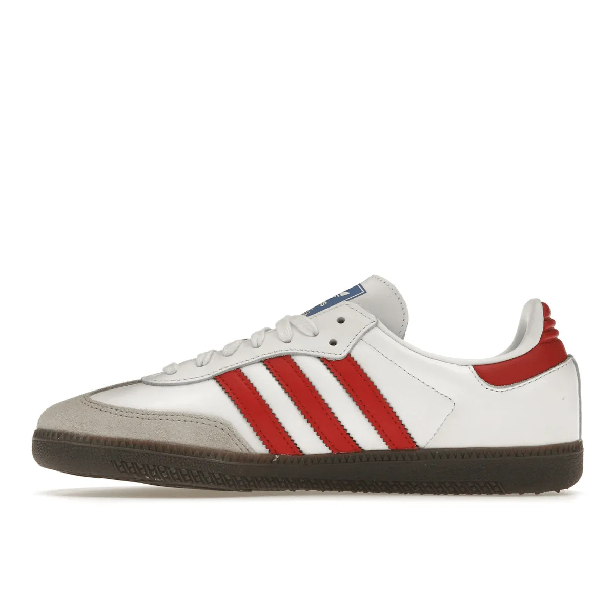 High Comfort Adidas Samba White Better Scarlet