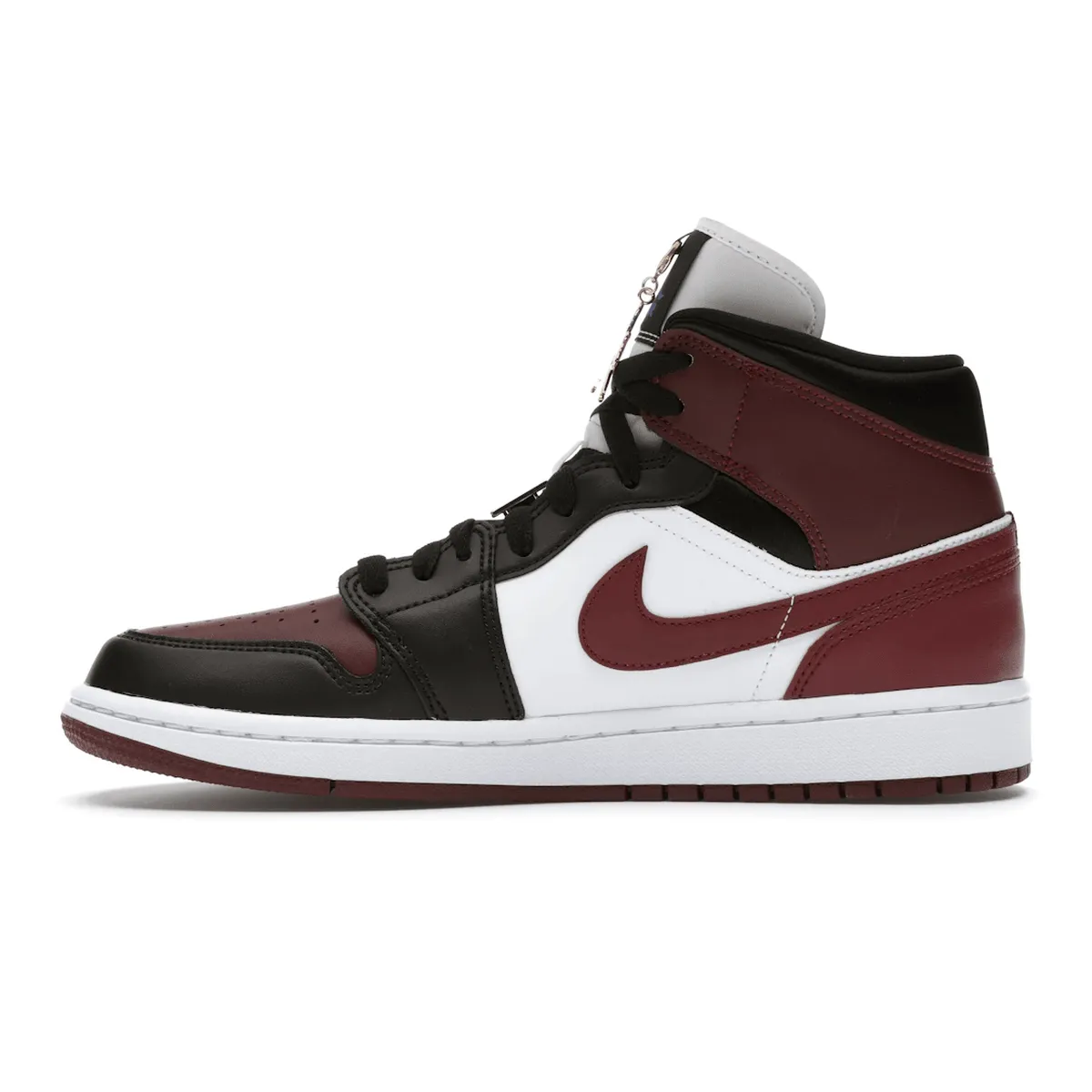 High-Impact Traction Air Jordan 1 Mid SE Black Dark Beetroot