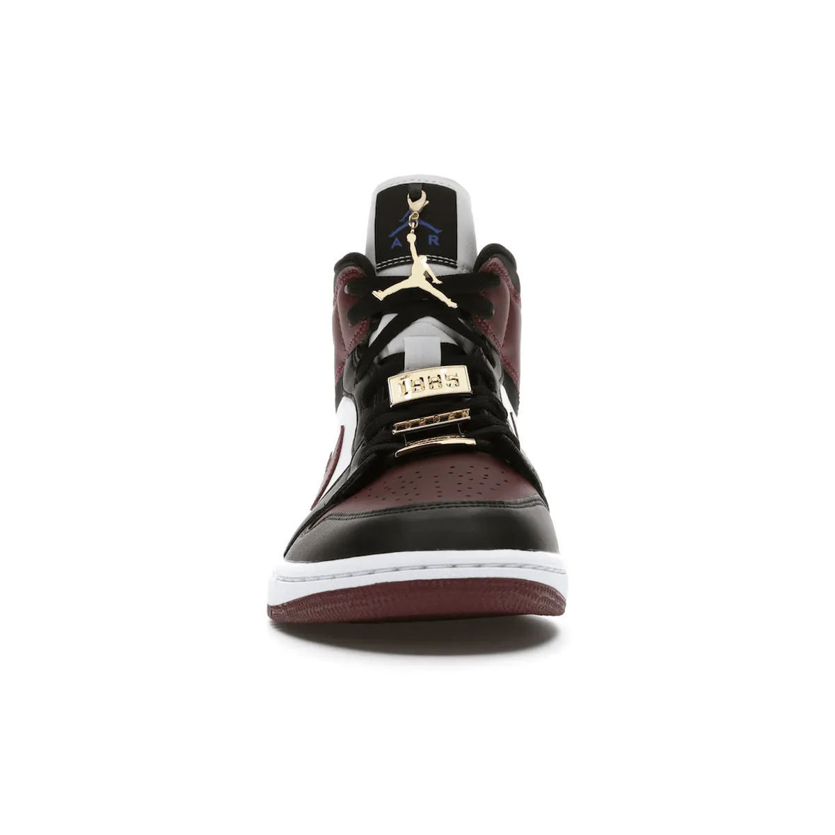 High-Impact Traction Air Jordan 1 Mid SE Black Dark Beetroot