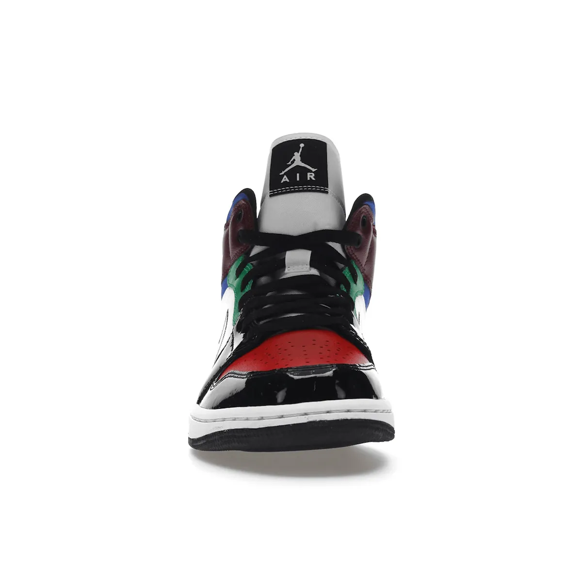High Performance Cushion Air Jordan 1 Mid SE Black White Multi-Color