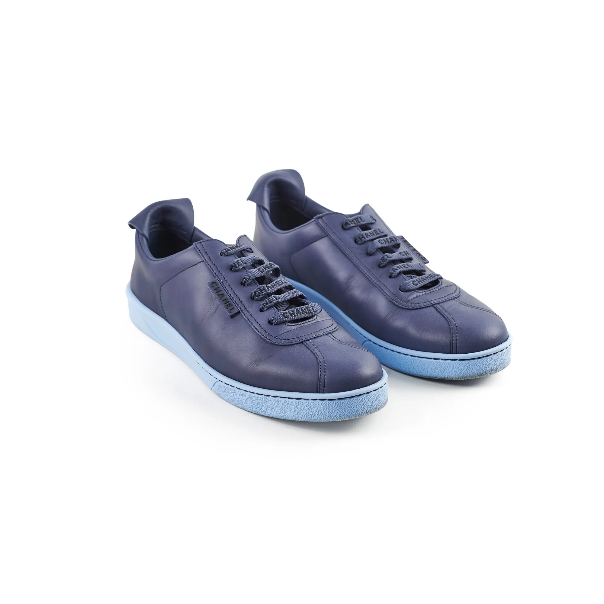High-performance ease Chanel Leather Sneakers Size 40