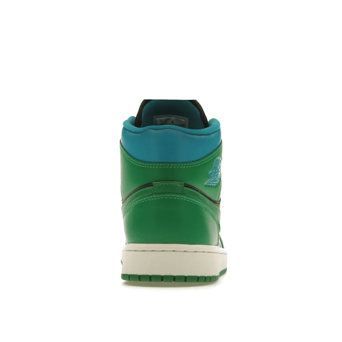 High Performance Flex Air Jordan 1 Mid Lucky Green Aquatone