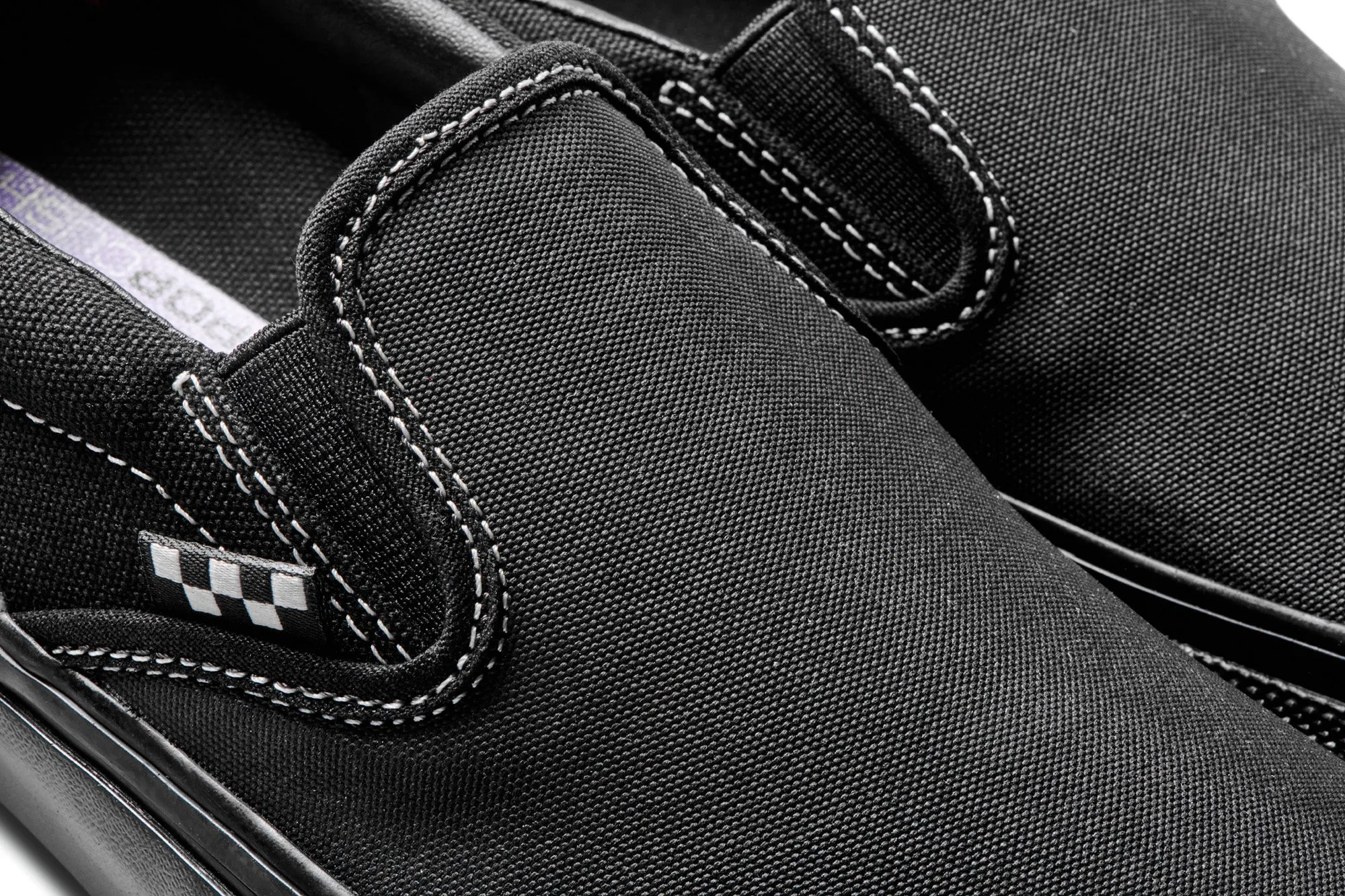 High Performance Vans Skate Slip-On Shoe - Black/Black