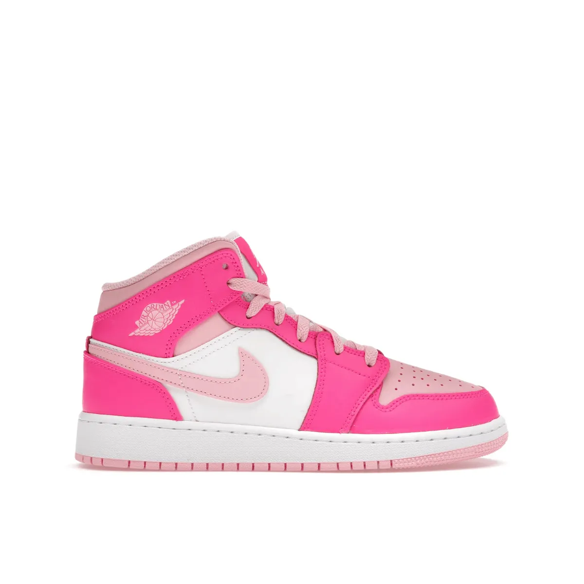 High-Powered Cushion Air Jordan 1 Mid Fierce Pink