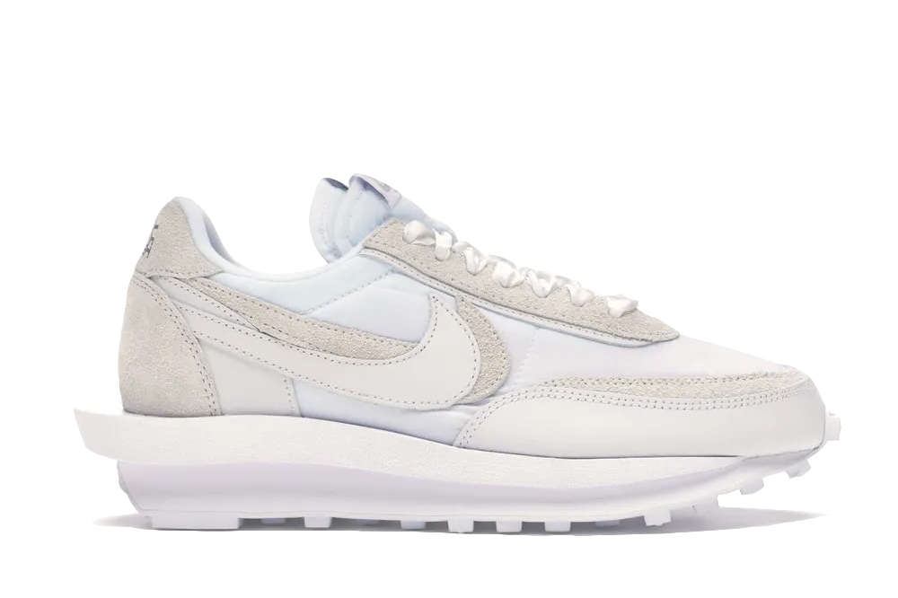 Sacai LD Waffle White Nylon Optimal Flexibility Odor Resistant