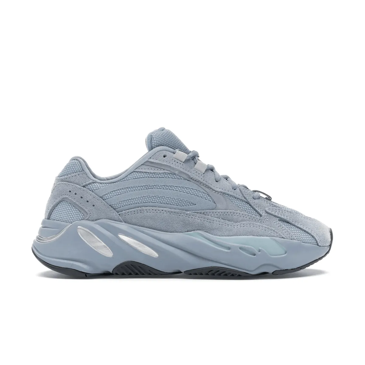 polished - finish - design shoes Yeezy Boost 700 V2 Hospital Blue