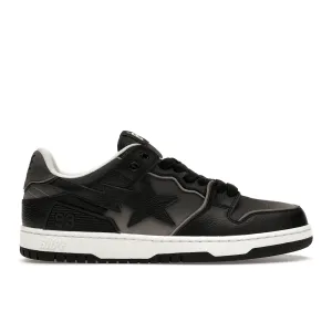 Island Step Peak Mode A Bathing Ape Sk8 Sta #4 Black