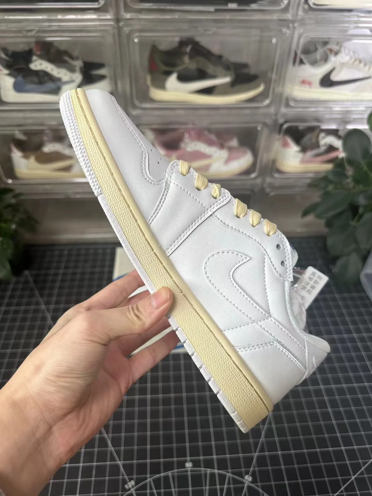 Iconic Style AJ1 Low Travis Scott x Fragment Blue Sail 2.0