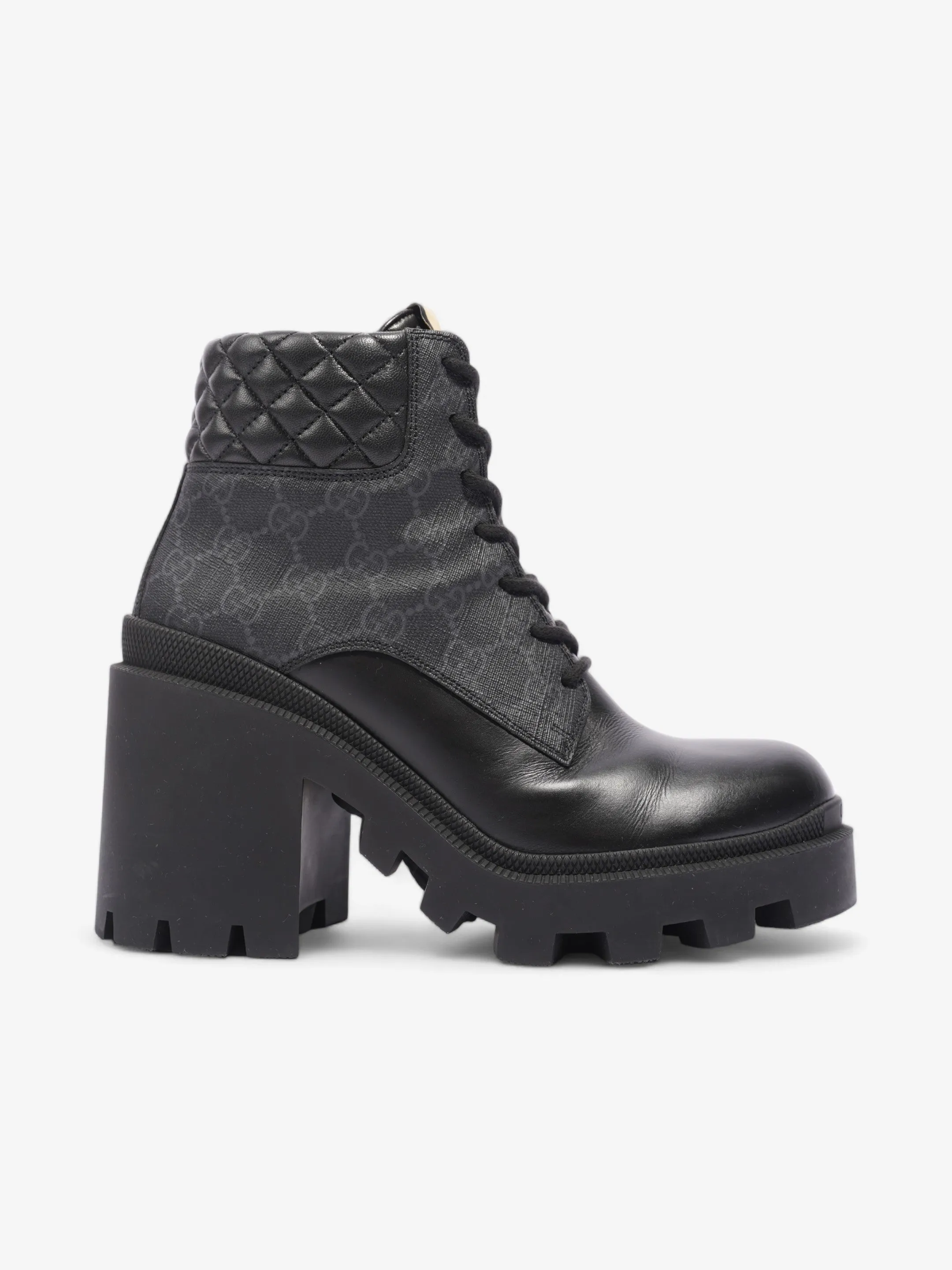 Impact Guard Pro Gucci GG Bootie Black Leather EU 39 UK 6