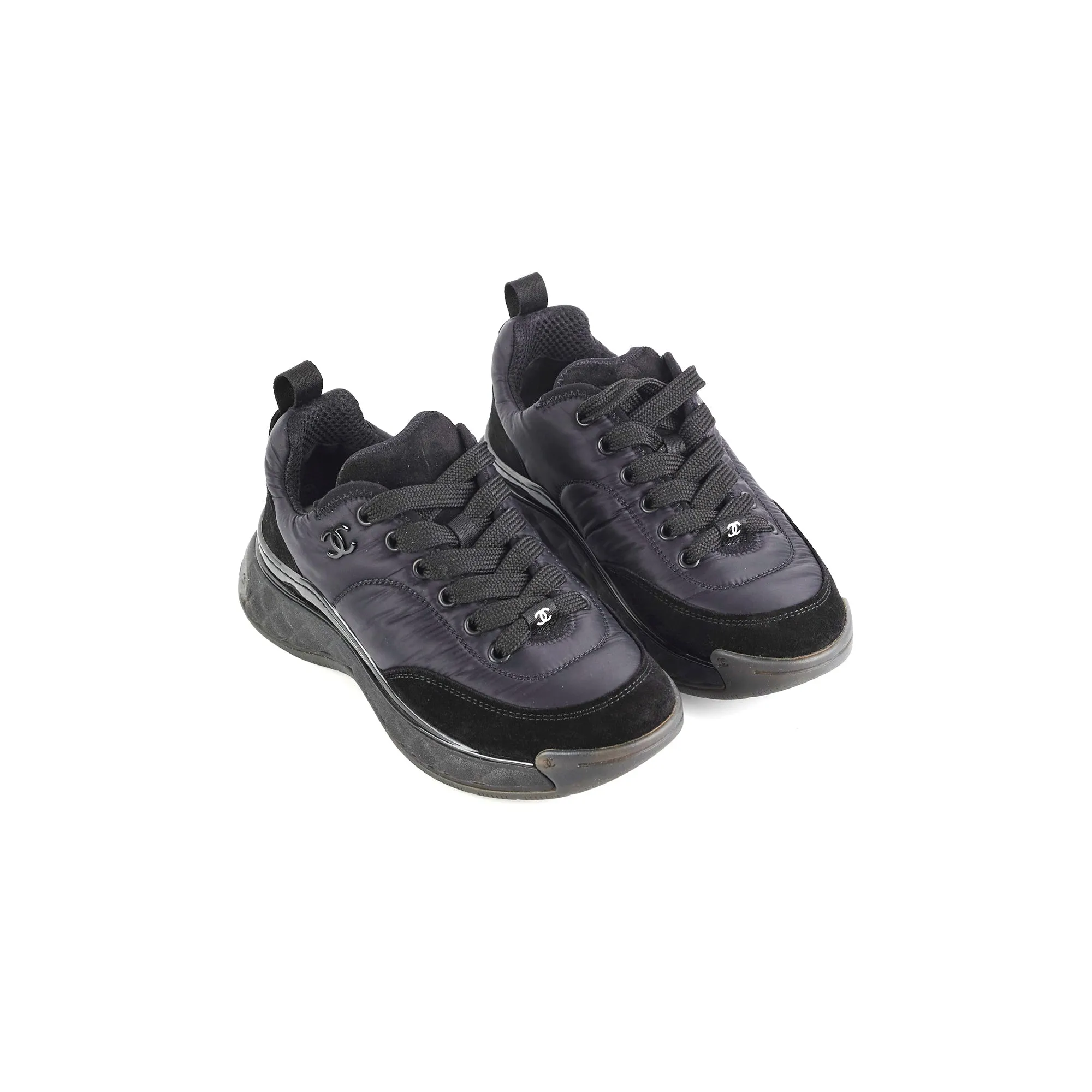 Impactful Chanel Sneakers Black (Size 35)