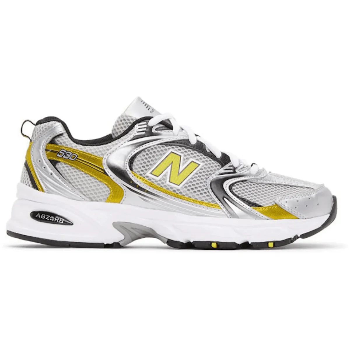 Impactful New Balance 530 Silver Yellow