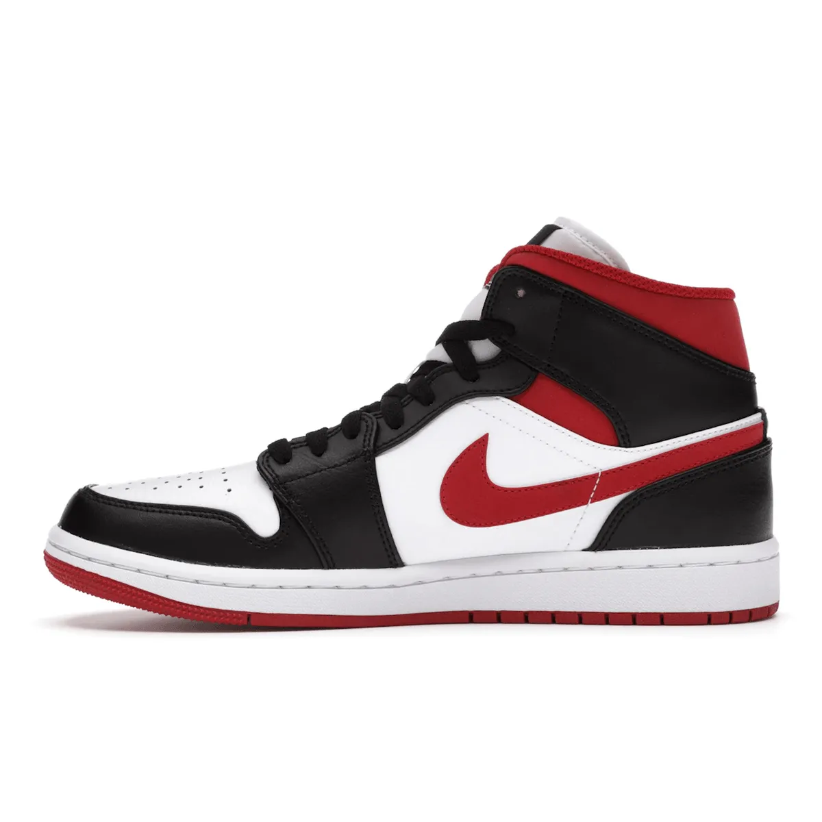 insulated Air Jordan 1 Mid Gym Red Black White
