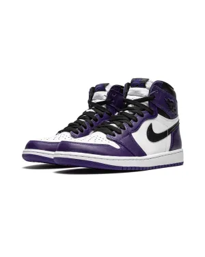 Cross Terrain Jordan 1 Retro High Court Purple White
