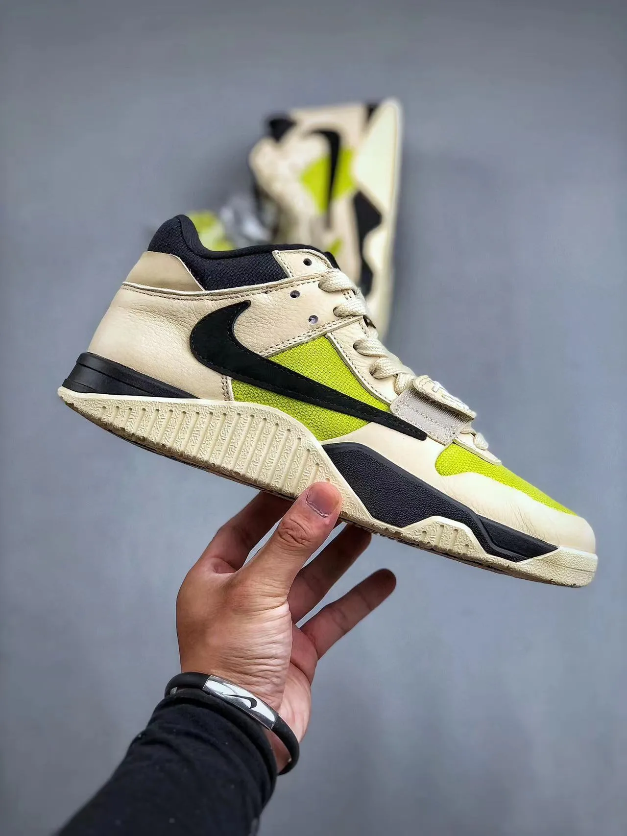 Jumpman Jack Travis Scott Cut The Check Bright Cactus Quick Glide Comfort