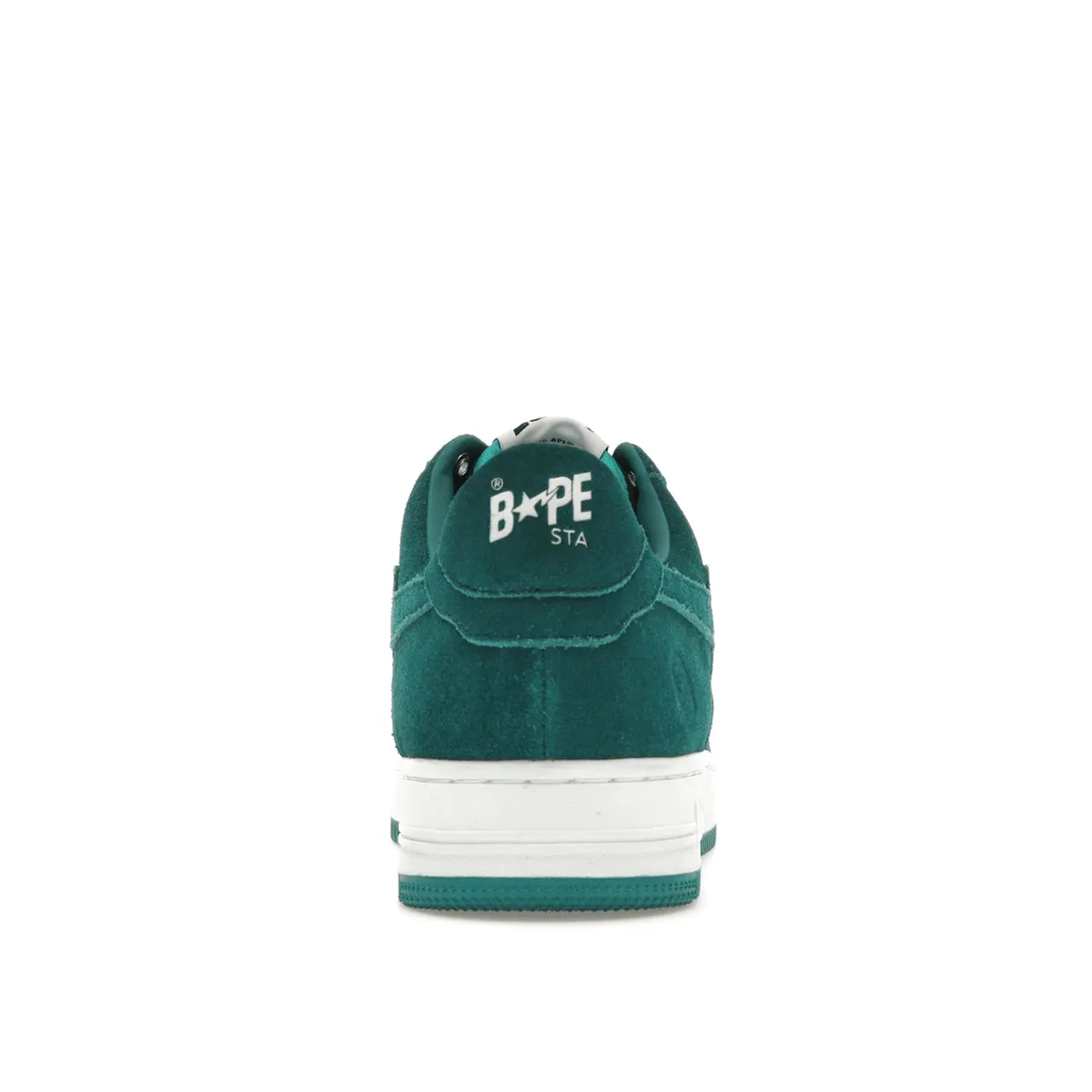 Kitten-Heel A Bathing Ape Bape Sta Suede Green