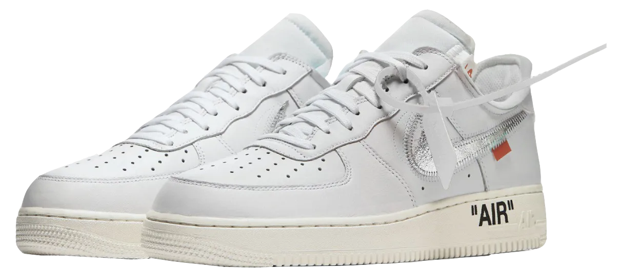 Lace Up AF1 X OW COMPLEXCON White
