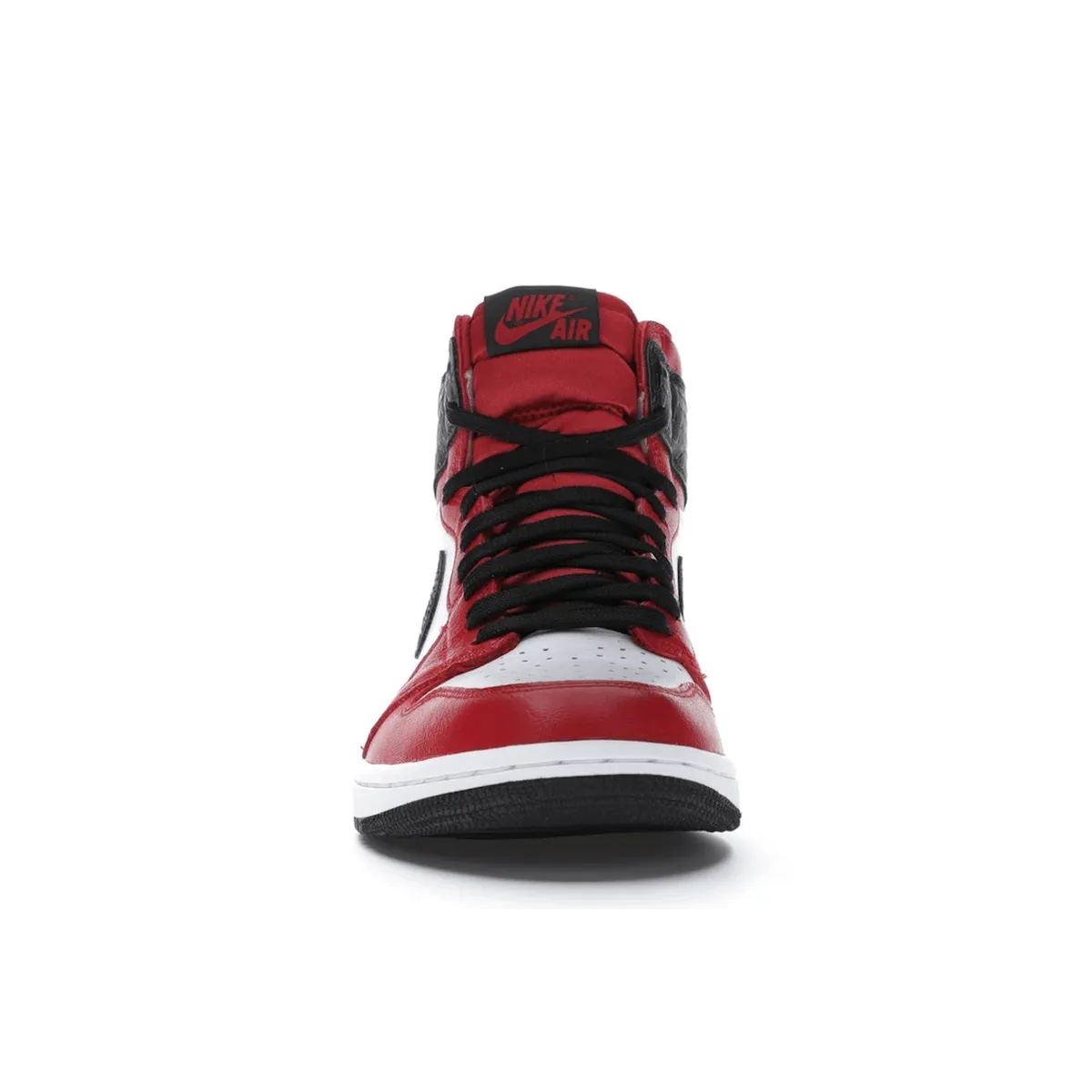 Lace Up Design Air Jordan 1 Retro High Satin Snake Chicago