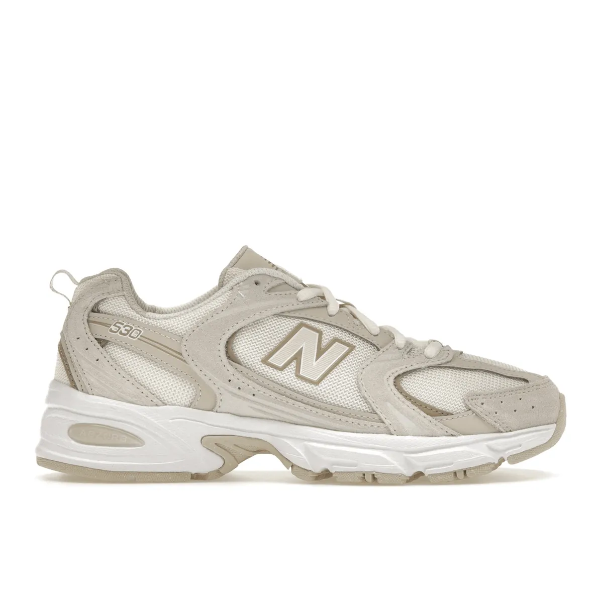 Layered construction New Balance 530 Sea Salt Moonbeam