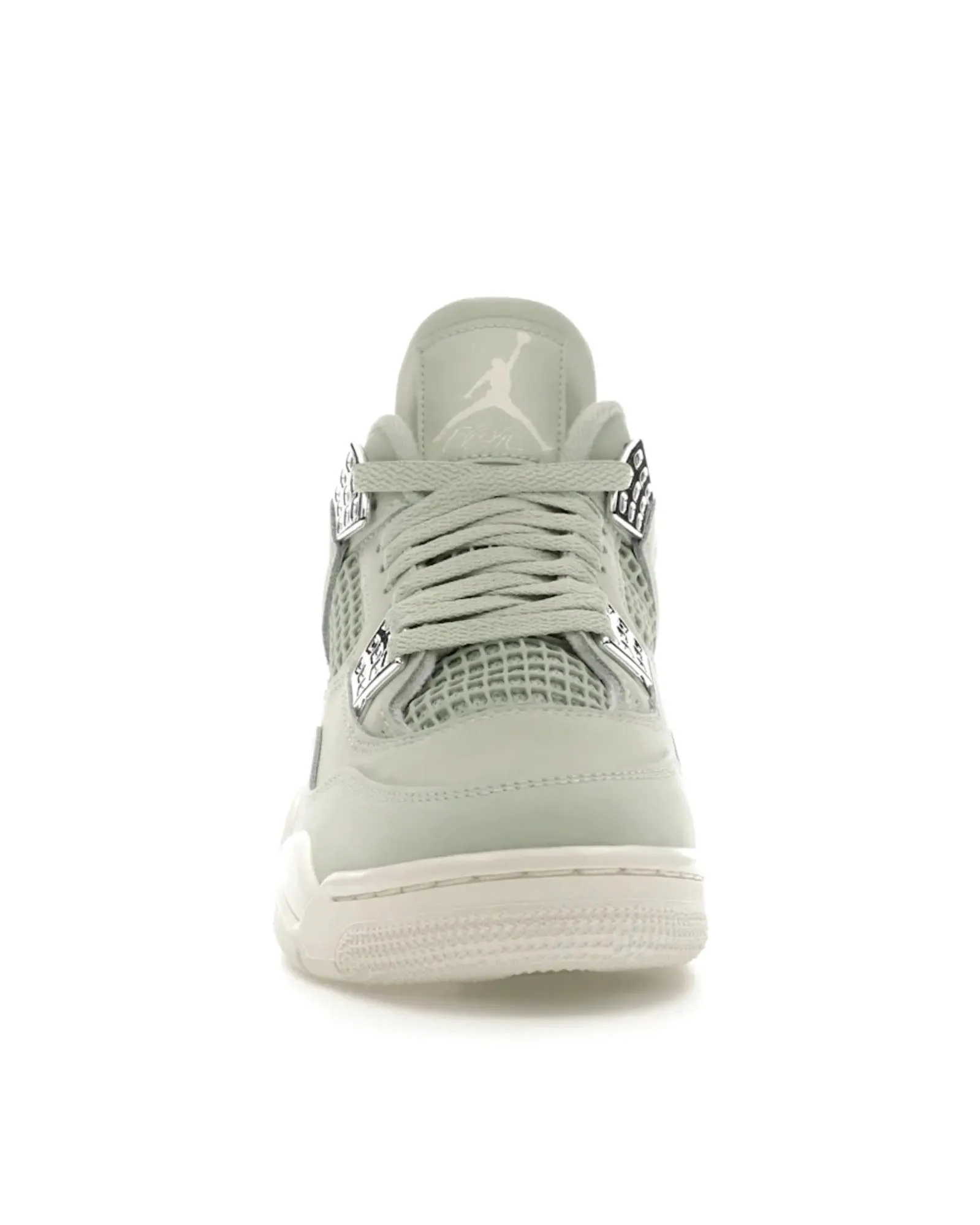 Layered construction Nike Air Jordan 4 Retro Seafoam Sail