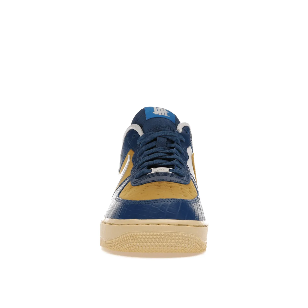 Layered Edge Air Force 1 X Undefeated 5 On It Dunks vs AF1