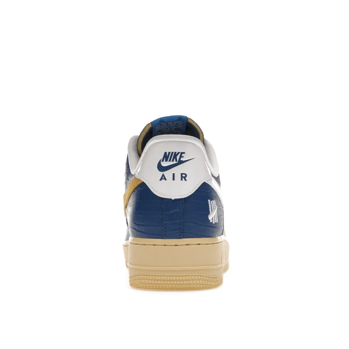 Layered Edge Air Force 1 X Undefeated 5 On It Dunks vs AF1