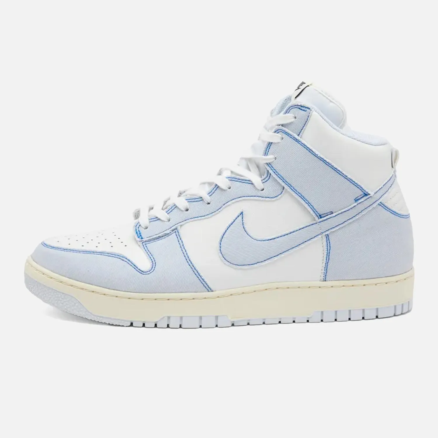 Step Light Men's Nike Dunk High Retro 1985 Blue Denim