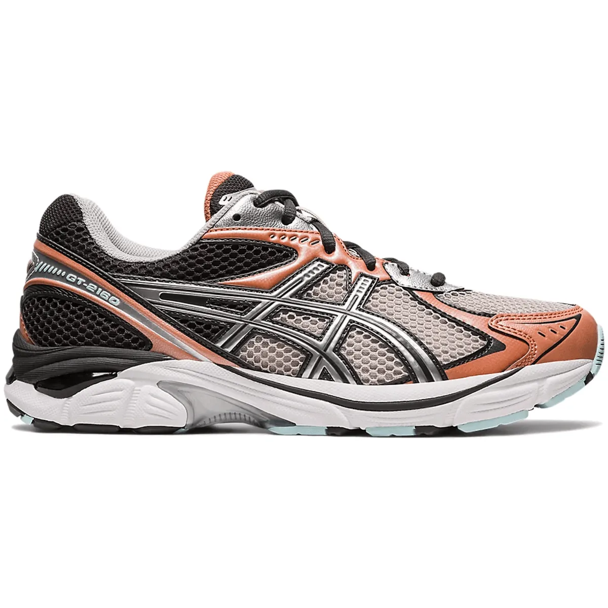 Leather ASICS GT-2160 Oyster Grey Brick Dust