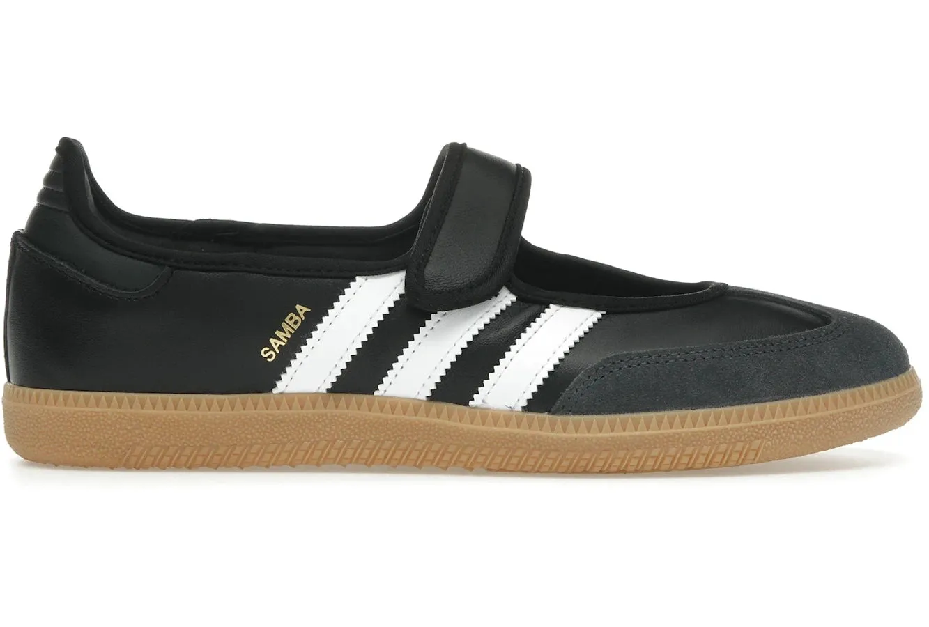 All Rounder Fit Adidas Samba Jane Black White Gum