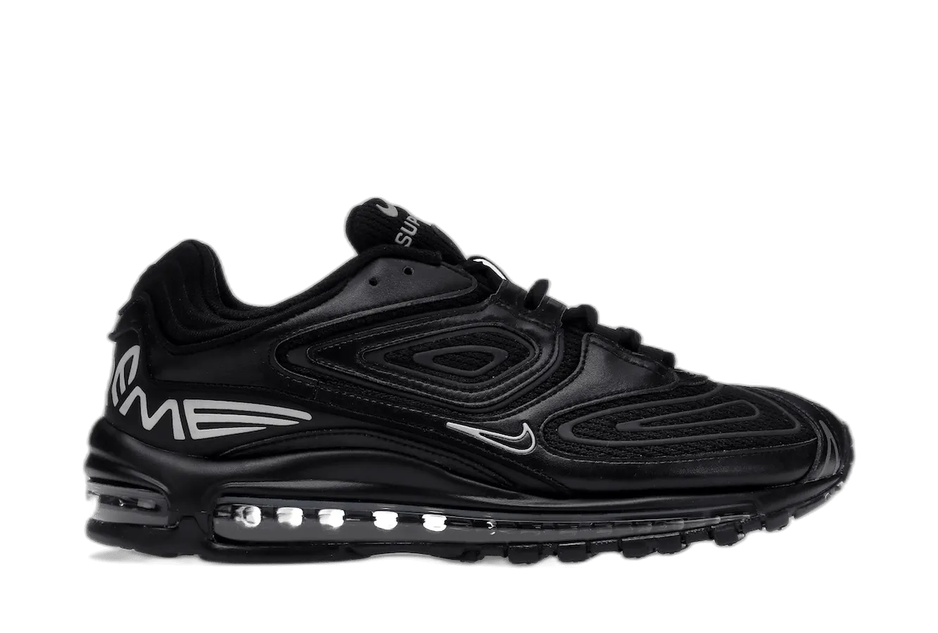 reinforced heel shoes chunky shoes Nike Air Max 98 TL Supreme Black