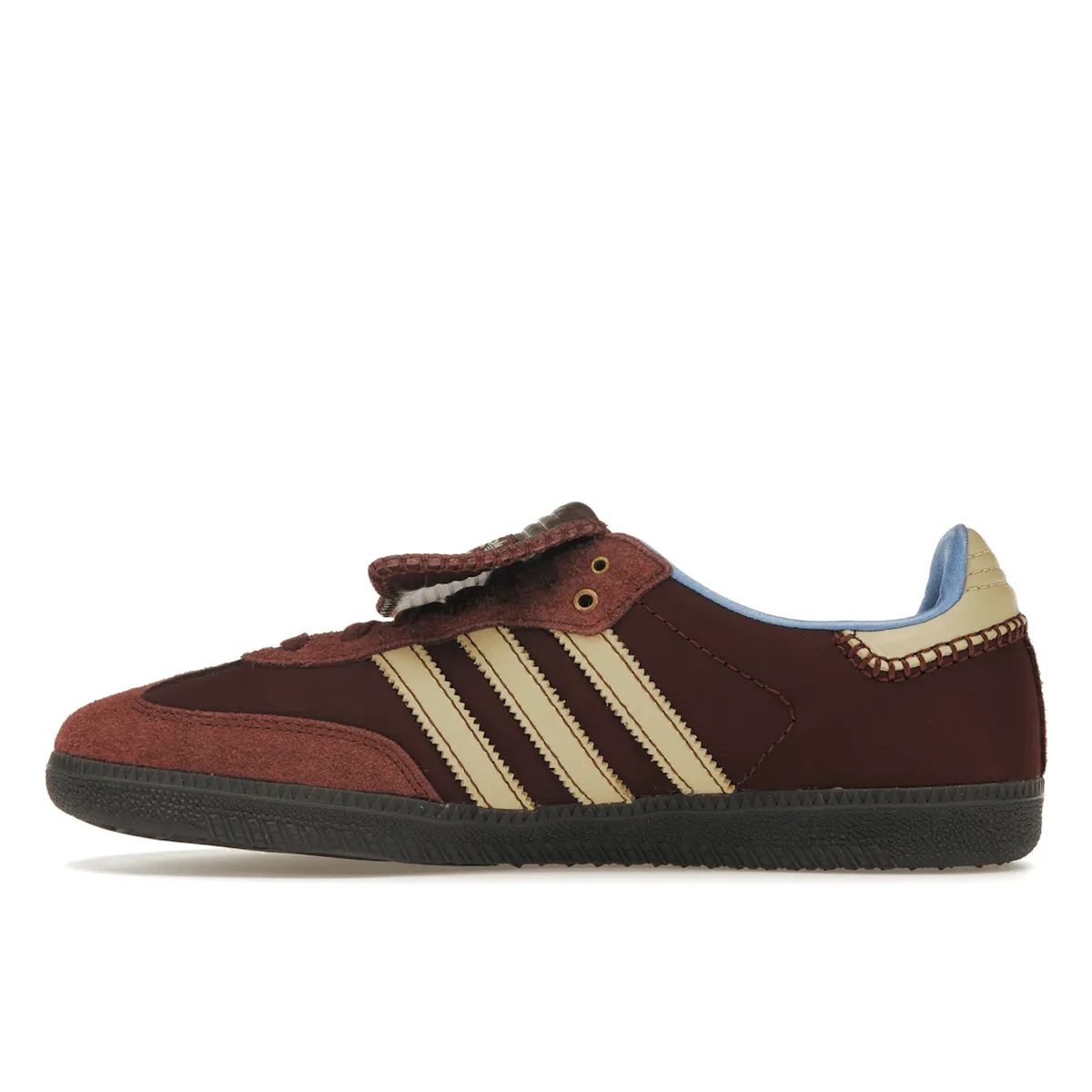 Light Motion Step-On Layer Adidas Samba Nylon Wales Bonner Fox Brown