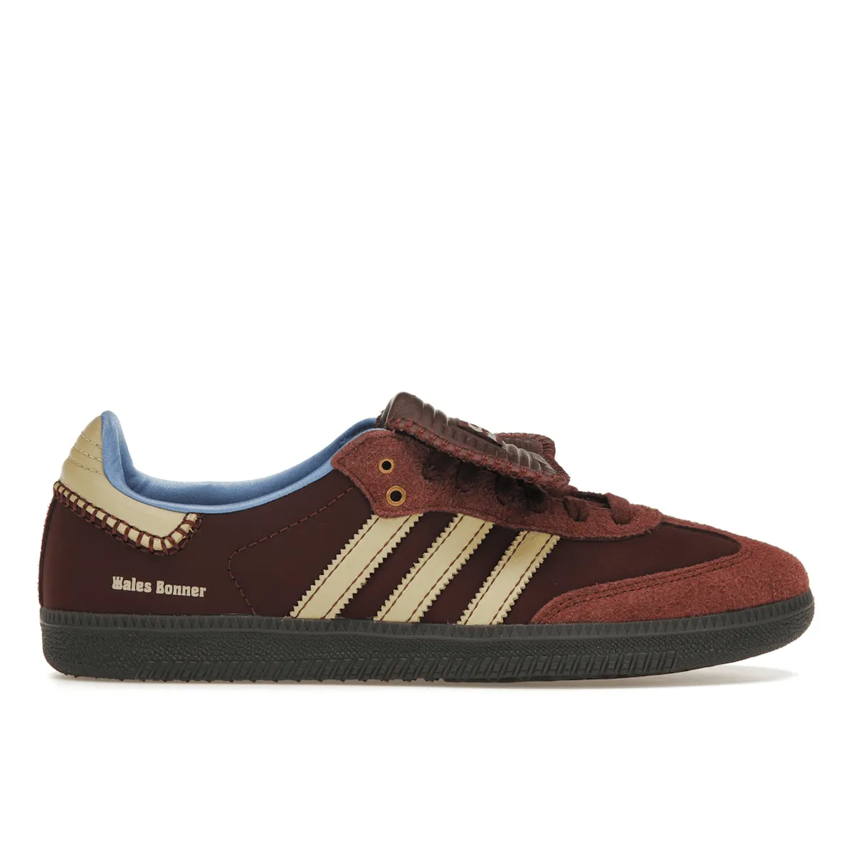 Premium Texture Streetwear Look Adidas Samba Nylon Wales Bonner Fox Brown