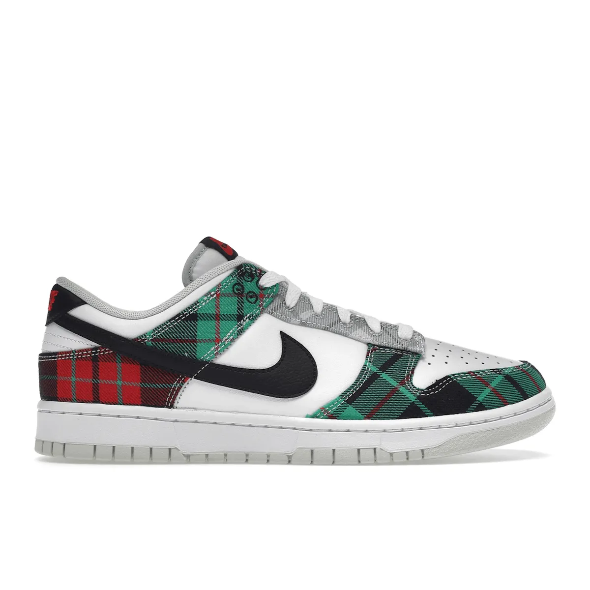 Low Heel Spring Style Nike Dunk Low Tartan Plaid