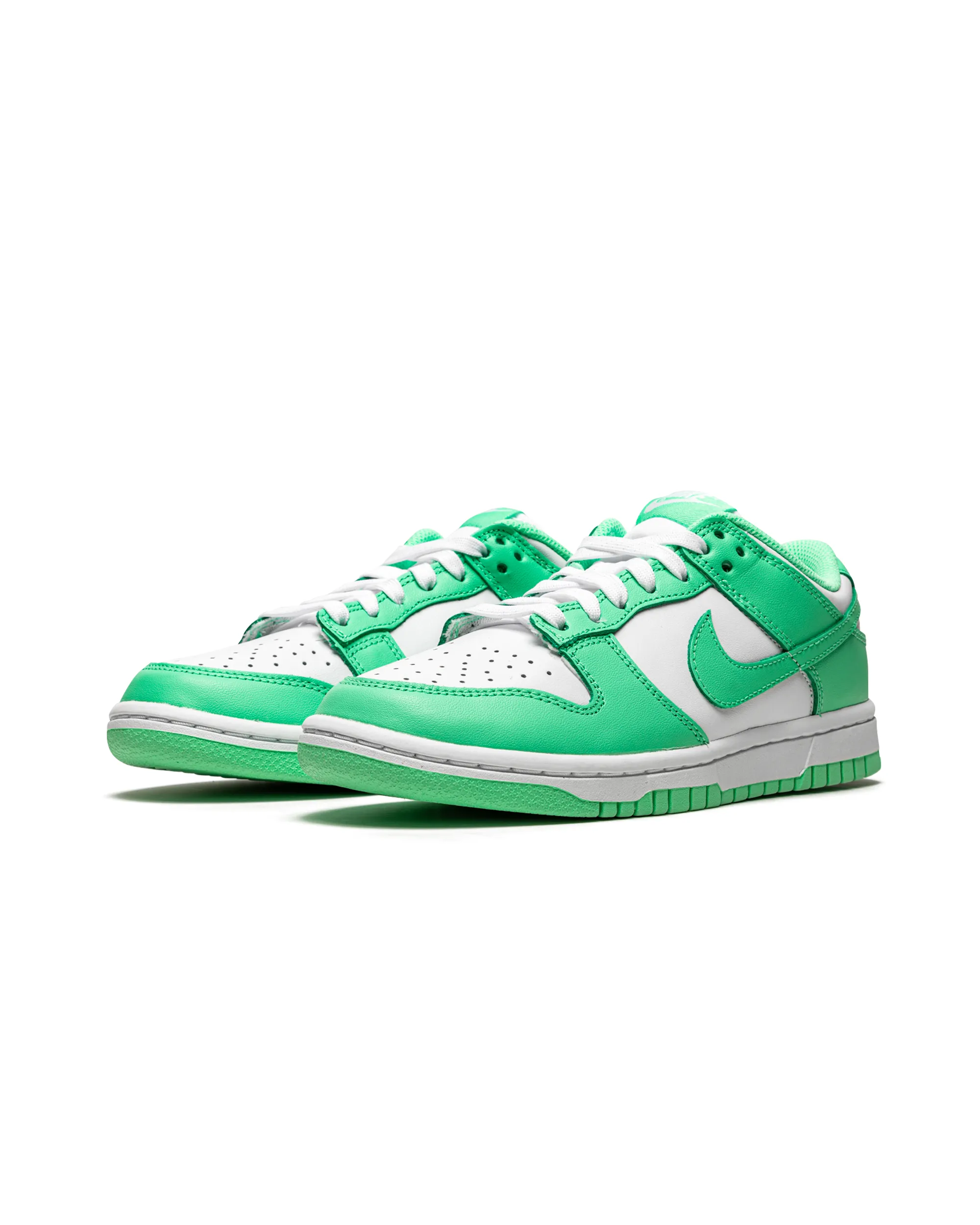 Light Step-On Move Comfort Nike Dunk Low Green Glow (Women's)