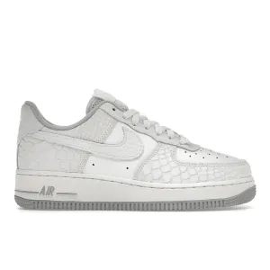 Air Force 1 Low 07 White Python Metal Edge