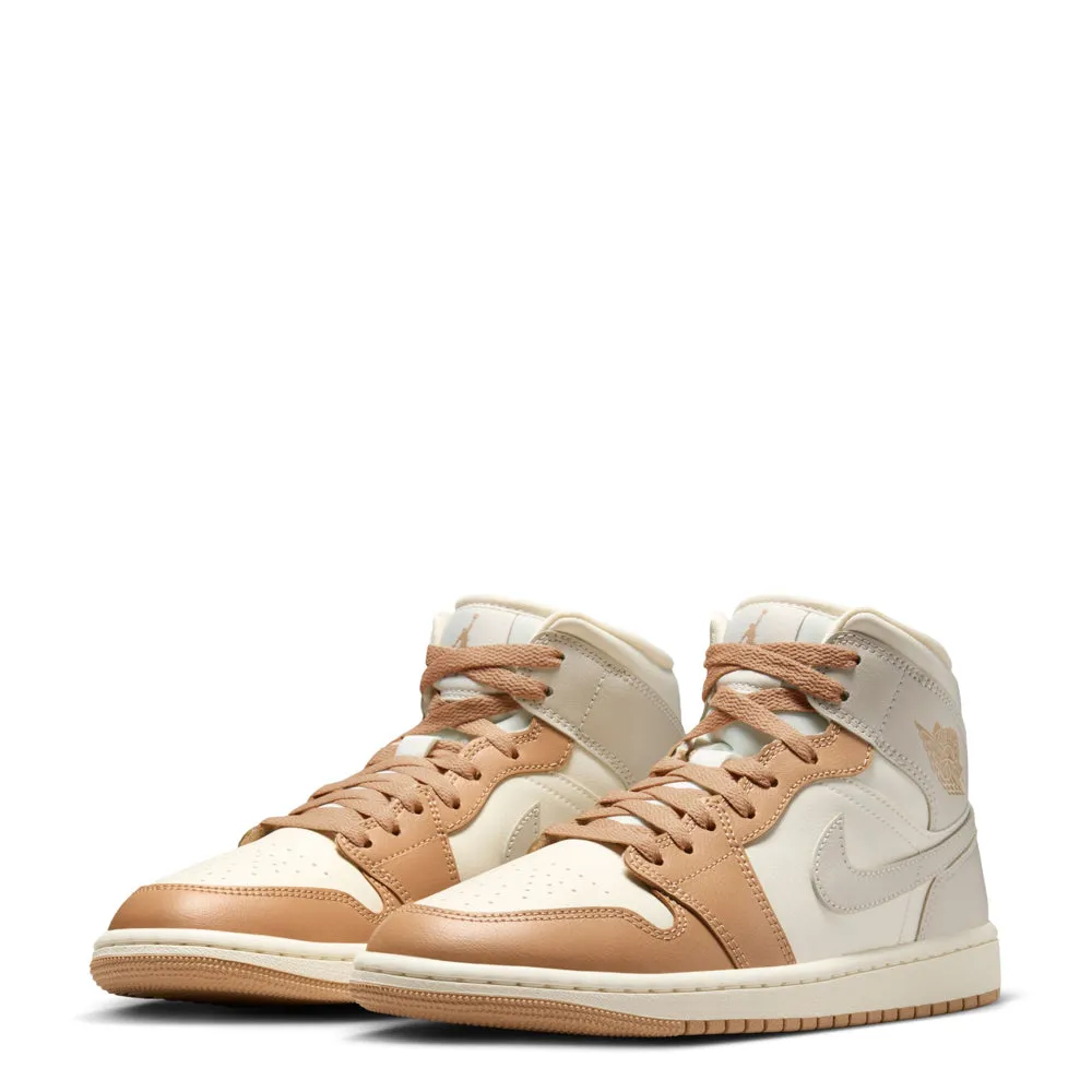 Light Walk-Step-Out AJ 1 Mid - Womens