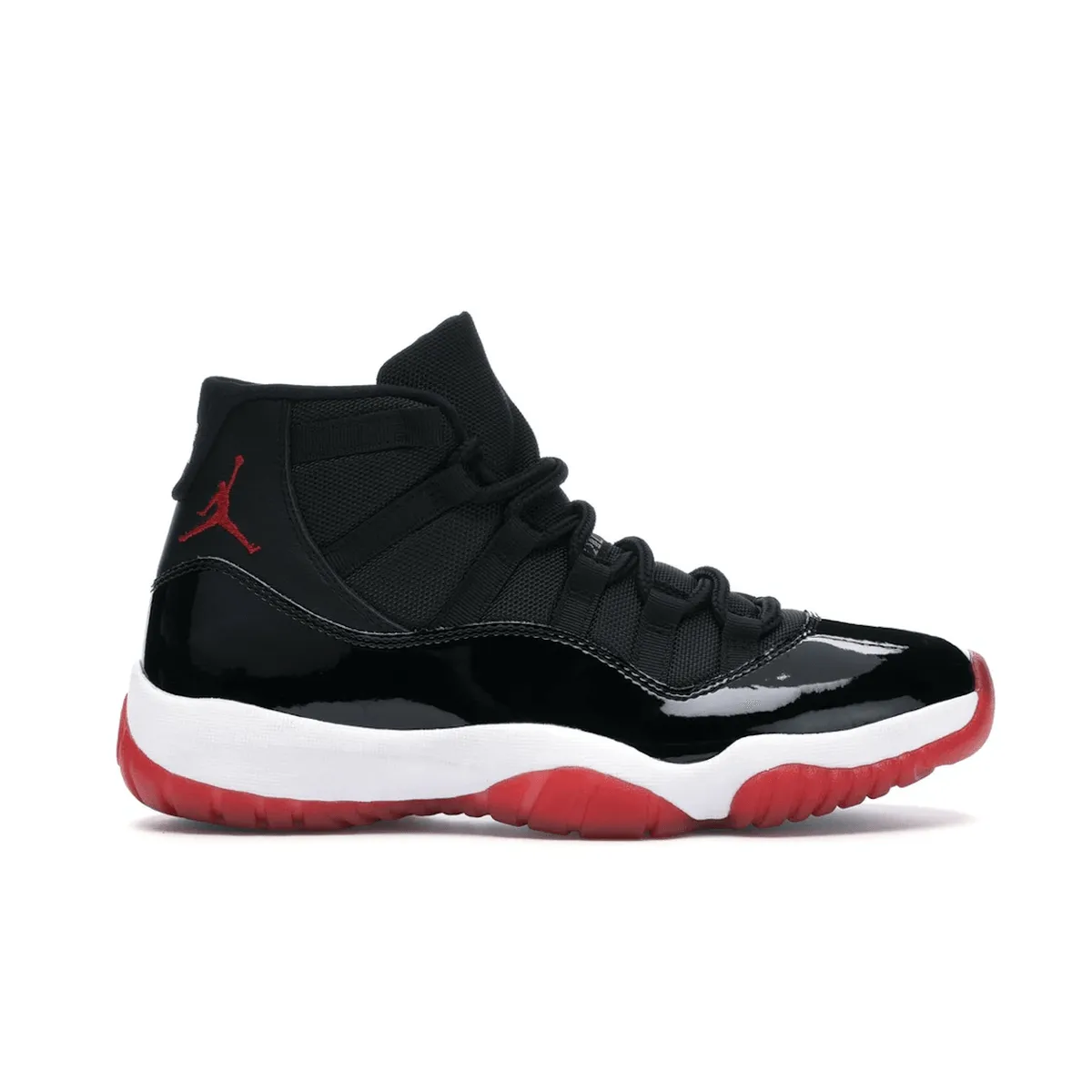 Speed Cushion Sharp Turns Air Jordan 11 Retro Playoffs Bred