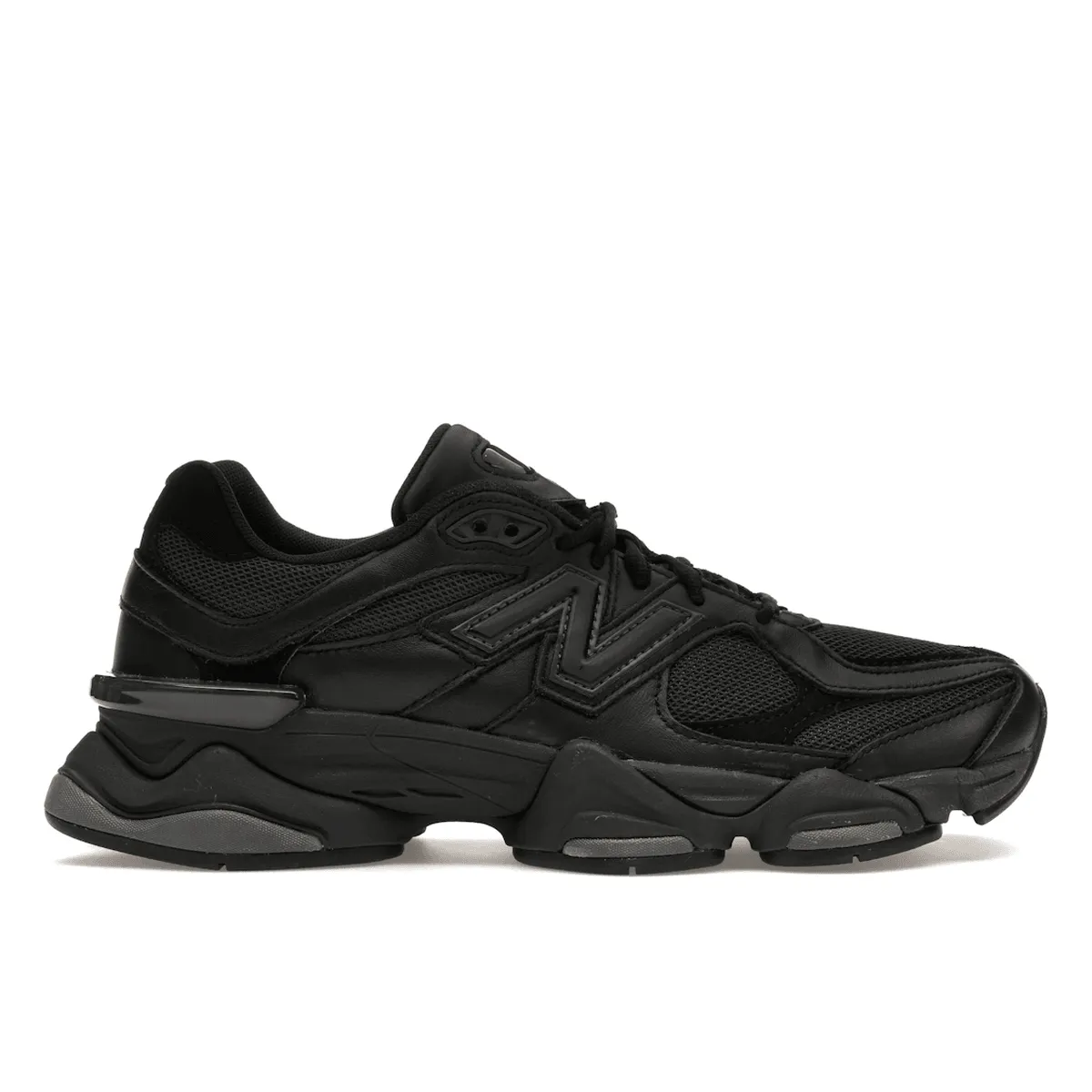 Lightweight Cushioning New Balance 9060 Triple Black Leather