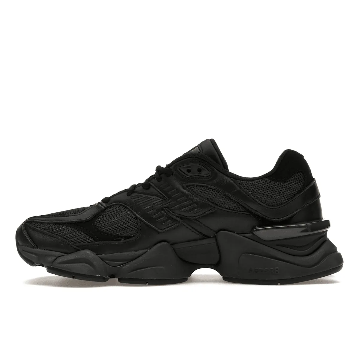 Lightweight Cushioning New Balance 9060 Triple Black Leather