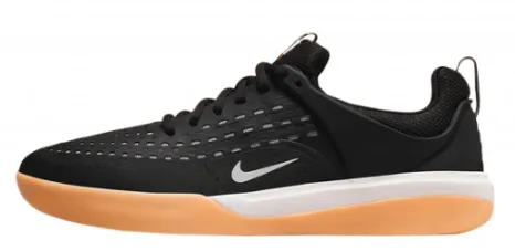 Lightweight Fit Nike SB Nyjah 3 Shoe - Black/White/Black