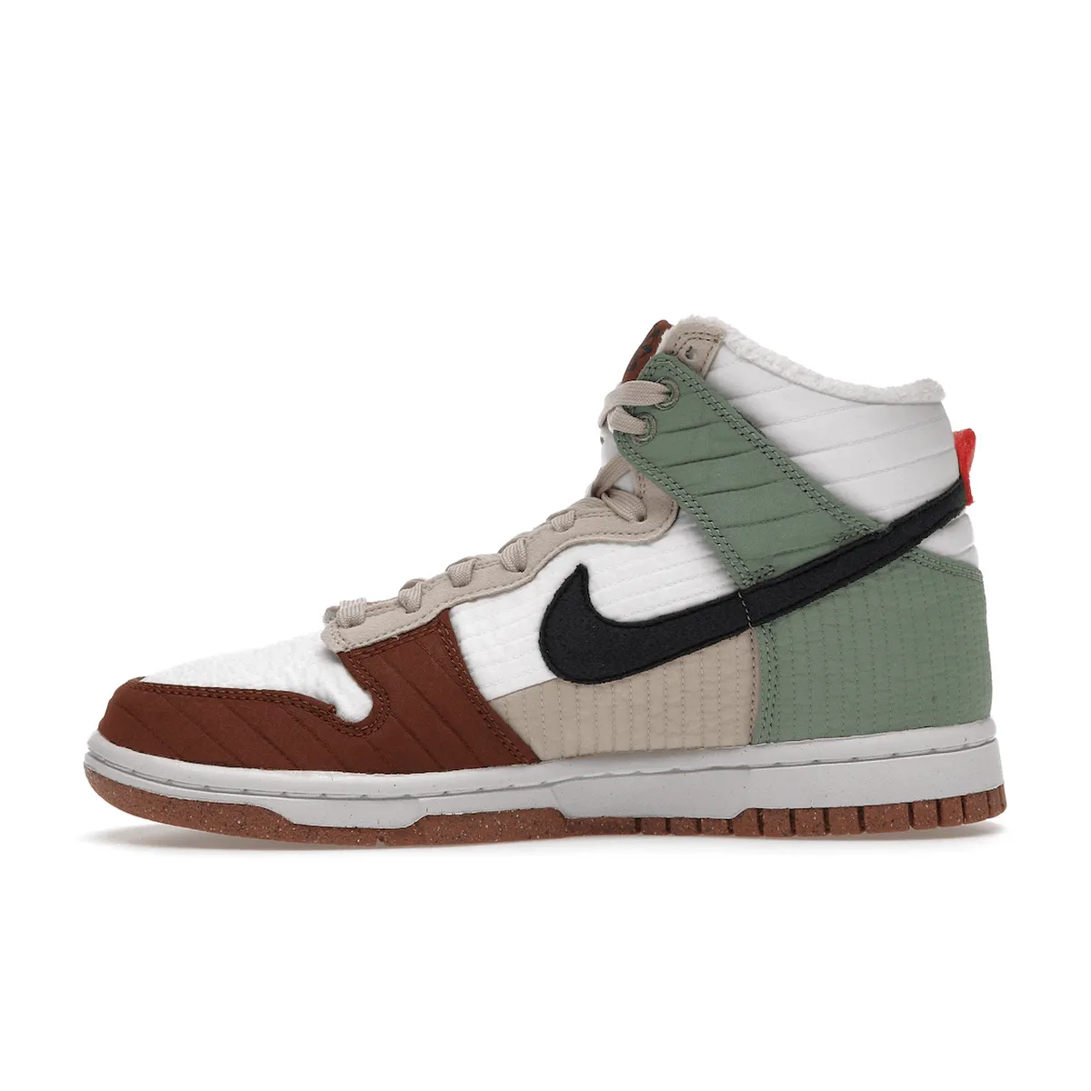 Lightweight Heel Nike Dunk High Next Nature Summit White