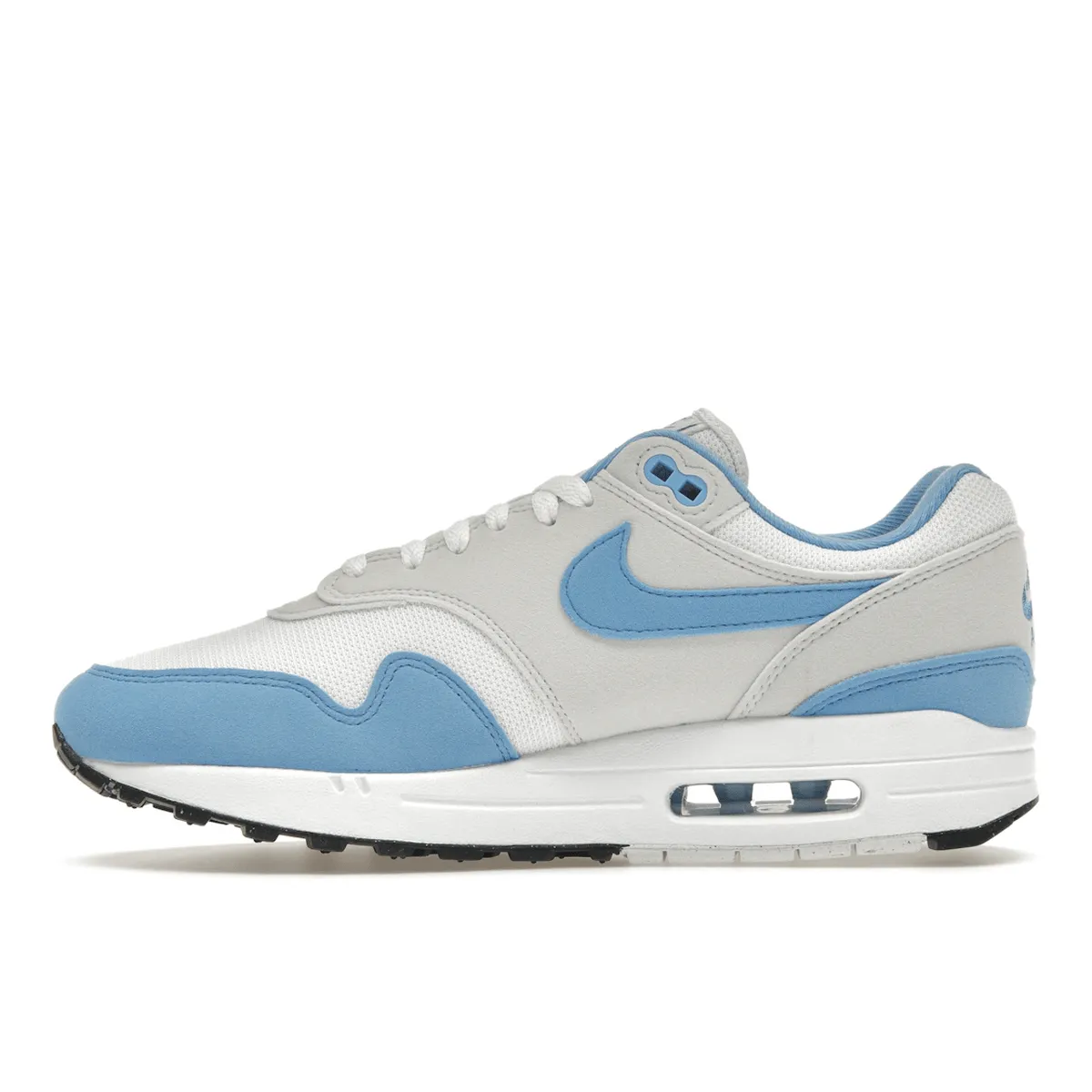 Lightweight Midsole Structure Nike Air Max 1 White University Blue