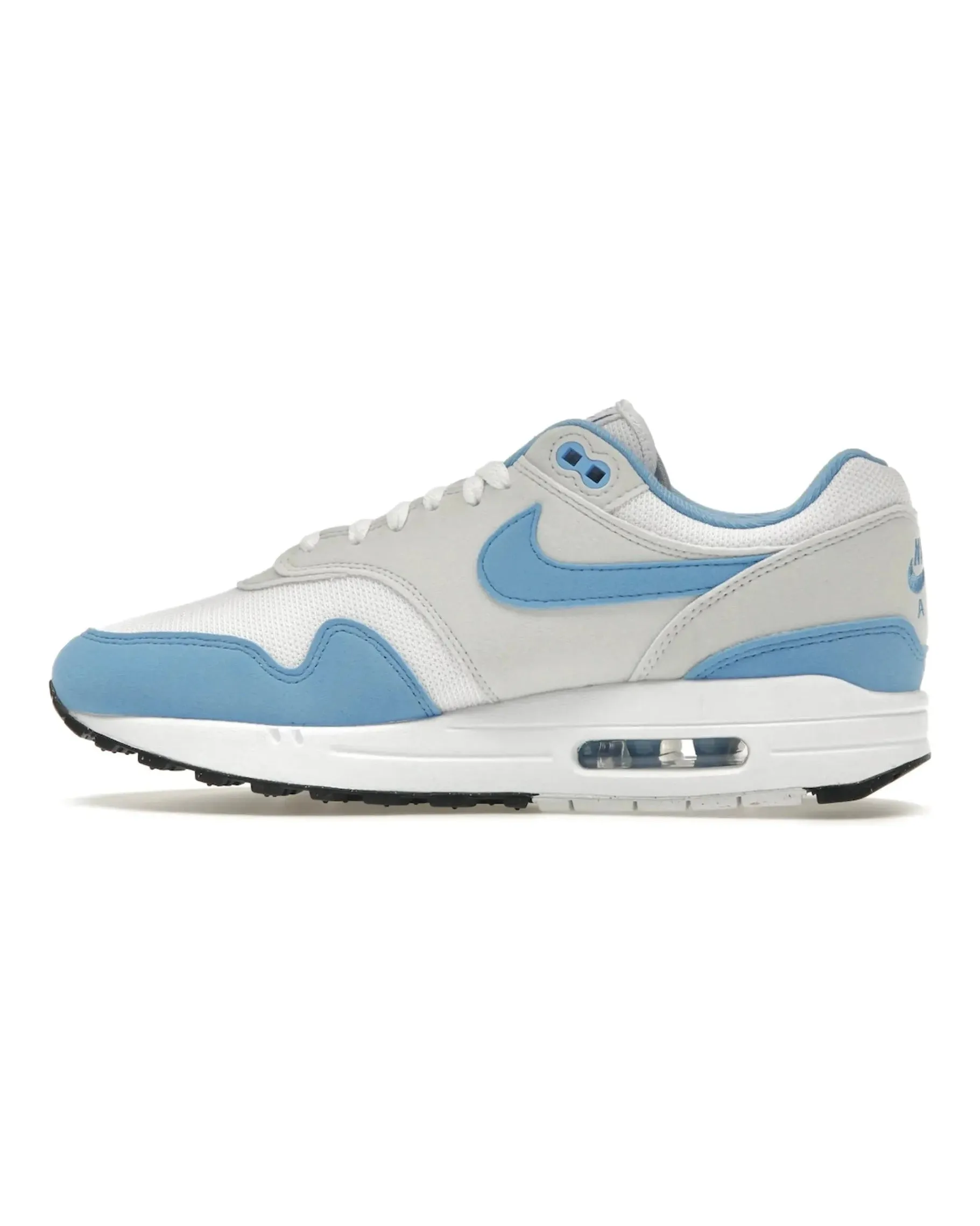 Lightweight Midsole Structure Nike Air Max 1 White University Blue