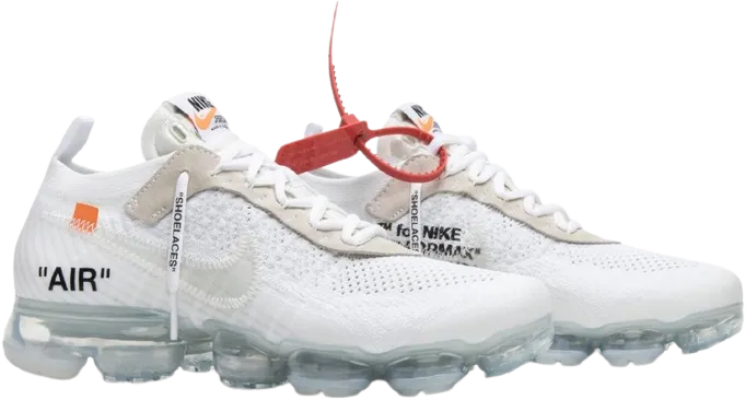 Lightweight Running Gear Vapourmax x OW "THE TEN" White